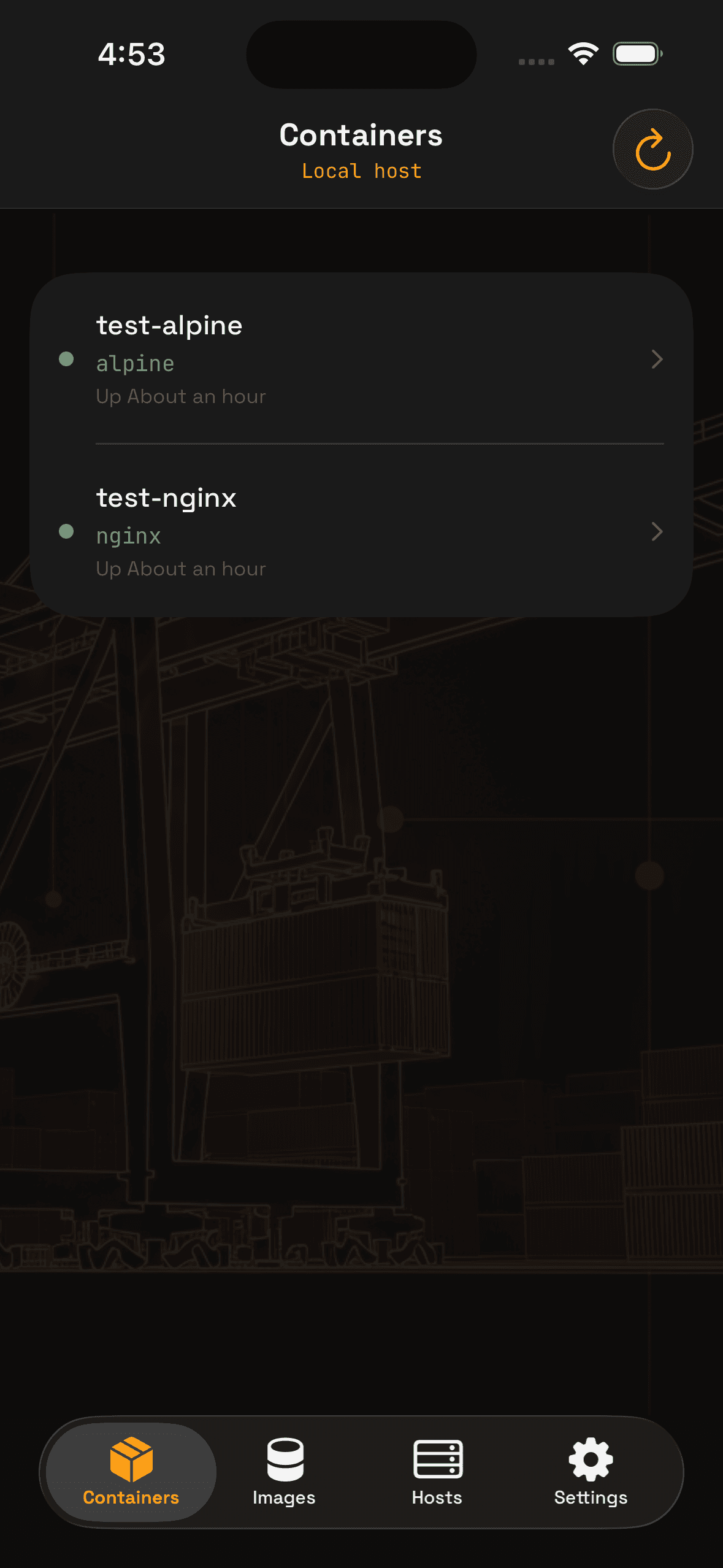gantry screenshot 1 on iphone